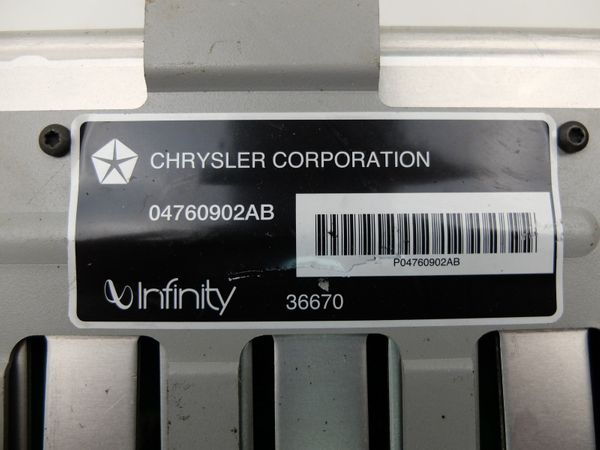 Audioverstärker Chrysler 300M Infinity