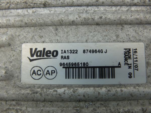 Laderluftkühler   Citroen Peugeot 9645965180 Valeo