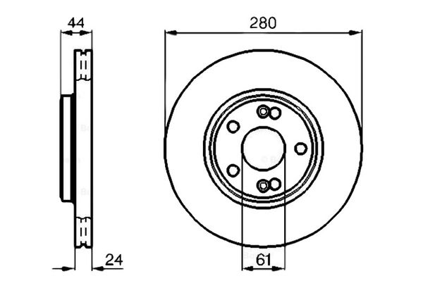 Bremsscheibe Vorne Renault Scenic RX4 8671016877 7701206198 x2 Motrio
