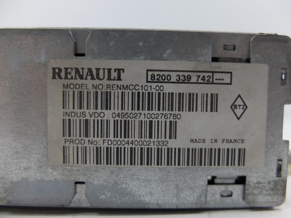 Navigationssystem  GPS Renault 8200339742 RENMCC101-00