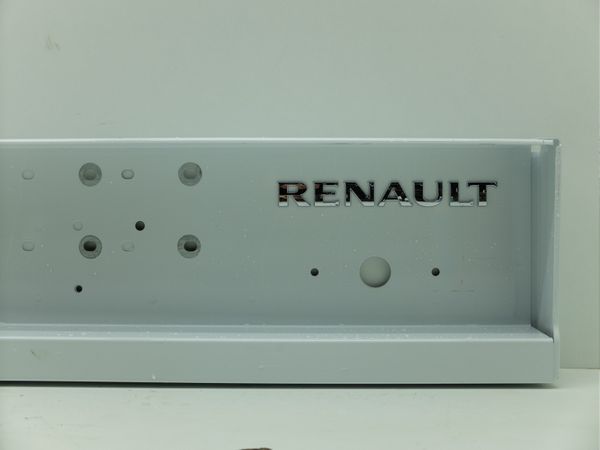 Stoßfänger Hinten 756101530R Renault Master III Movano B biały