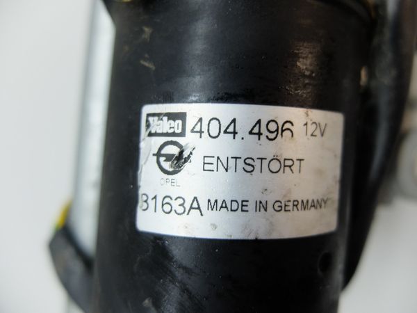 Wischergetriebe Opel Zafira A 404.496 Valeo
