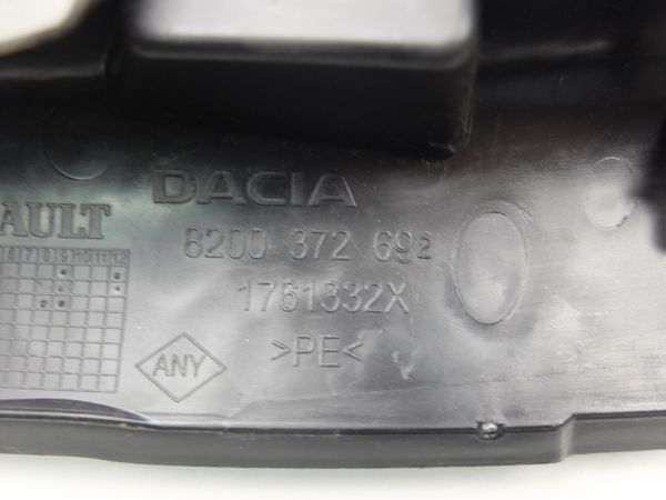 Unterbodenverkleidung  Rechts Hinten 8200372692 Duster Dacia