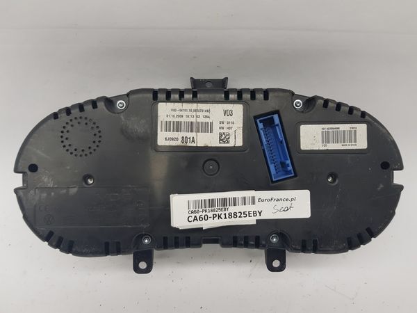 Tacho Kombiinstrument Seat Ibiza 6J0920801A 18825