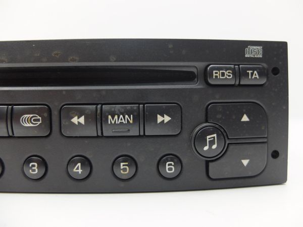 Cd-Radio  Peugeot 206 96635823XT PU-2859A Clarion 1385