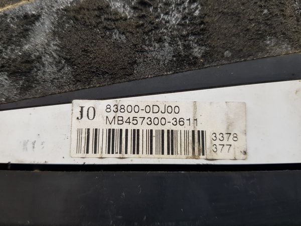 Tacho Kombiinstrument Toyota Yaris 83800-0DJ00 838000DJ00 26446
