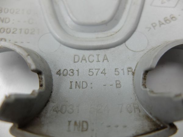 Radkappe  Dacia Duster 403157451R