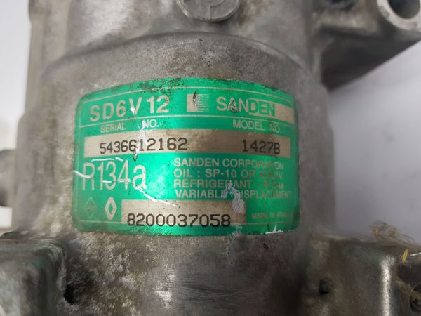 Kompressor Klimaanlage Klimakompressor SD6V12 1427B 8200037058 Sanden Renault
