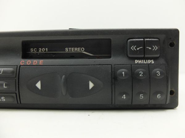 Kassettenradio  Opel 90381124 SC201 Stereo Philips W1B 1574