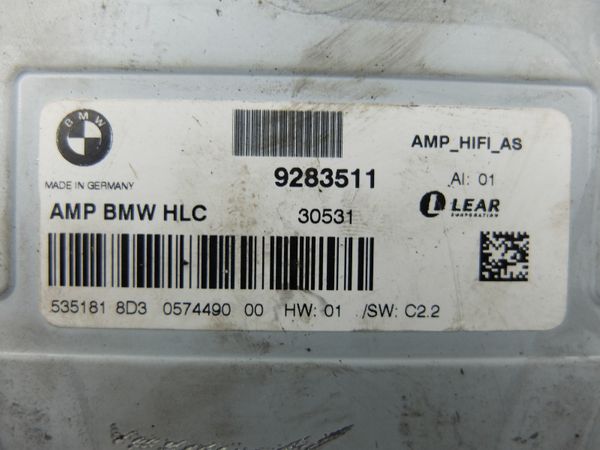 Audioverstärker  BMW 3 F30 9283511 AMP HLC HIFI