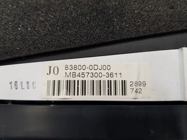 Tacho Kombiinstrument  Toyota Yaris 83800-0DJ00 838000DJ00 17581