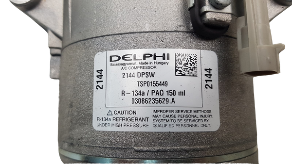 Kompressor Klimaanlage Klimakompressor Neues Opel TSP0155449 2144DPSW Delphi