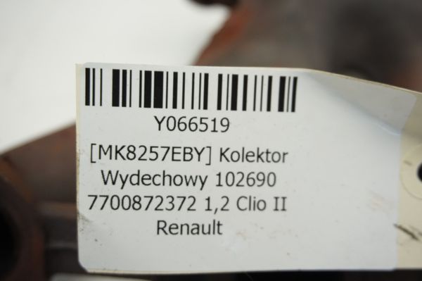 Auspuff-Krümmer Abgaskrümmer   102690 7700872372 1,2 Clio II Renault