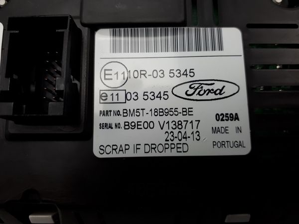 Radio-Display Ford Fiesta Kuga Transit BM5T-18B955-BE