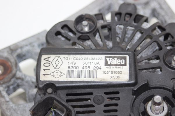 Lichtmaschine Generator   2,0 16v 1,9 dci Megane II Scenic II Renault Valeo TG11C049