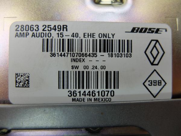 Audioverstärker  Renault 280632549R BOSE