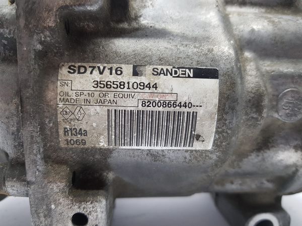 Kompressor Klimaanlage Klimakompressor Renault Dacia 8200866440 SD7V16 1069  721