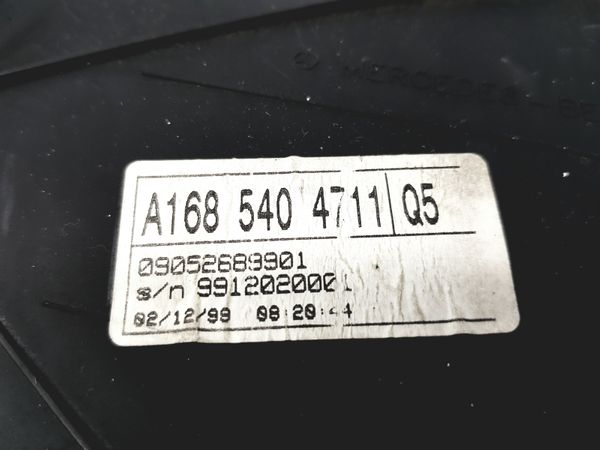 Tacho Kombiinstrument Mercedes A W168 A1685404711 30038