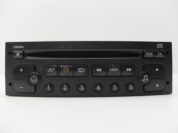 Cd-Radio  Peugeot 206 96635823XT PU-2859A Clarion 1385