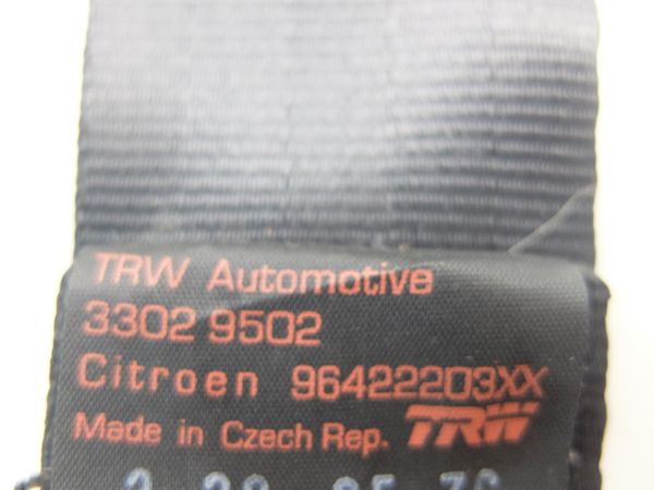 Sicherheitsgurt Rechts Hinten Citroen C2 96422203XX