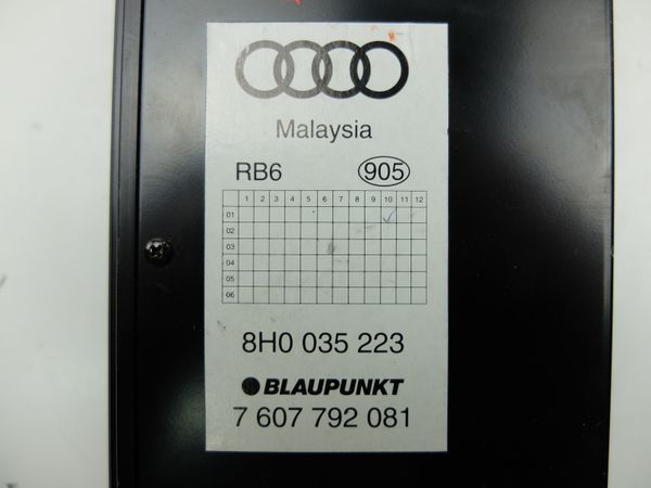 Audioverstärker  Audi A4 8H0035223 7607792081 Blaupunkt