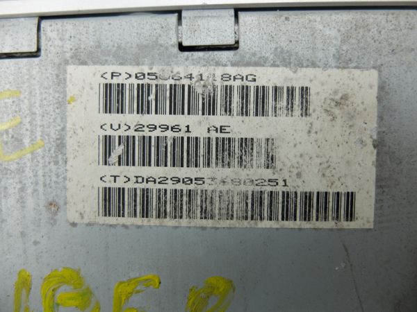 Audioverstärker  Dodge Chrysler 05064118AG 04672377AF