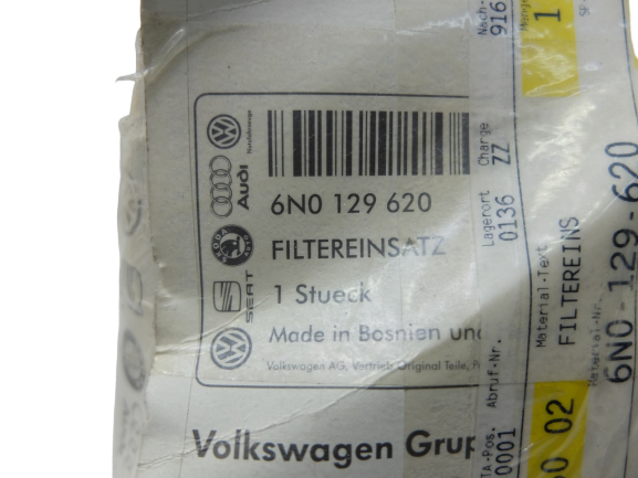 Luftfilter VW Audi Seat 6N0129620