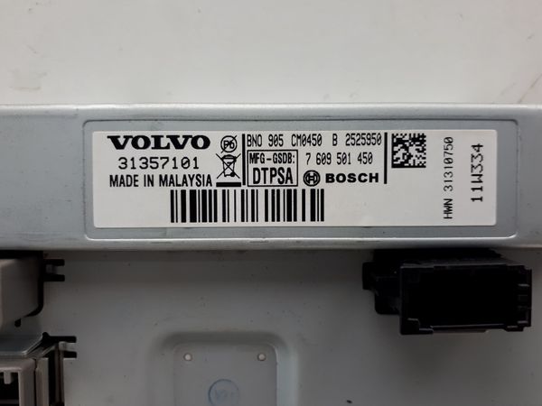 Bordcomputer-Display Volvo V70 31357101 7609501450 Bosch