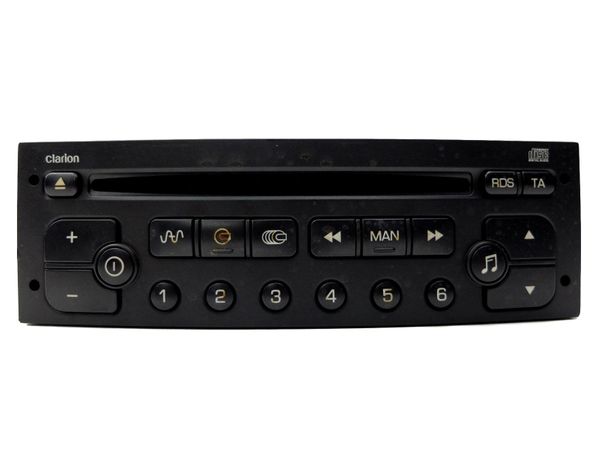Cd-Radio  Peugeot 206 96635823XT PU-2859A Clarion 1385