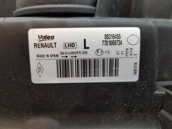 Scheinwerfer Links 7701069734 Modus Renault Valeo