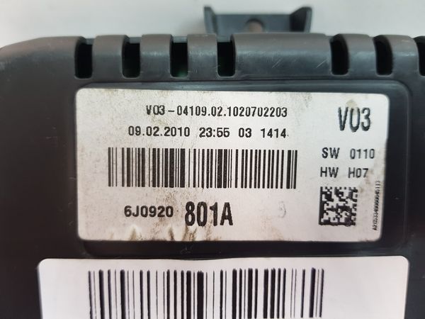 Tacho Kombiinstrument  Seat Ibiza 6J0920801A 7855