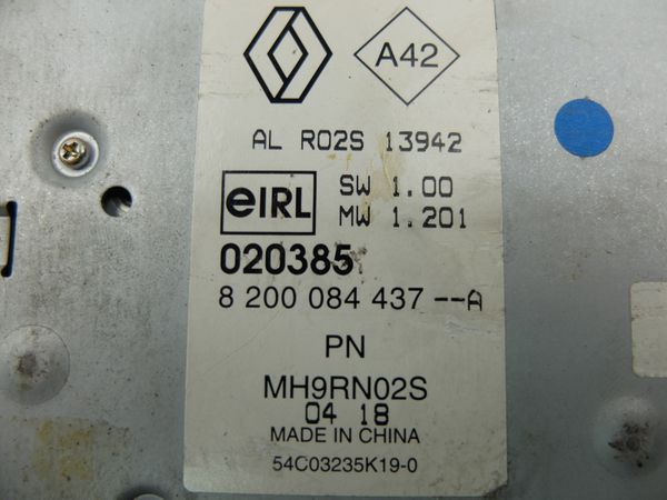 Cd-Wechsler  Renault Megane 2 8200084437 MH9RN02S