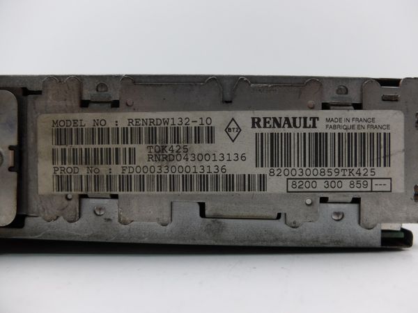 Cd-Radio Renault Scenic 2 8200300859 RENRDW132-10 5130