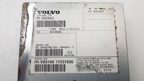 Audioverstärker Volvo 30659596 34C019D 30659587